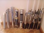 My Lightsaber Collection