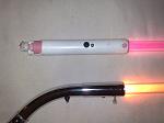 The dreaded Hello kitty saber.... Bane of kneecaps!!!